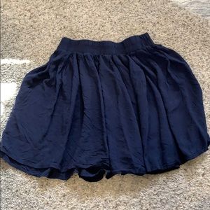 Brandy Melville Navy Skirt - One Size